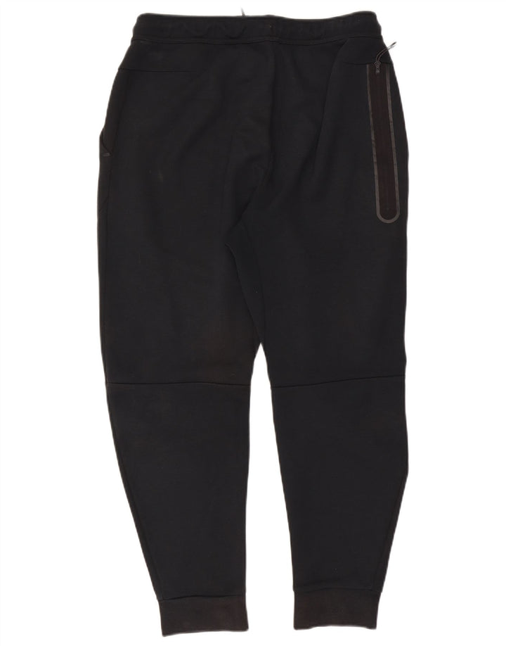 Pantaloni de trening Nike pentru bărbați Joggeri, bumbac mediu negru
