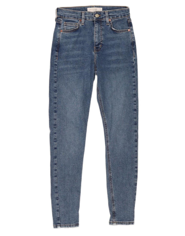 Topshop Blugi Jamie Skinny pentru femei W26 L27 Bumbac albastru