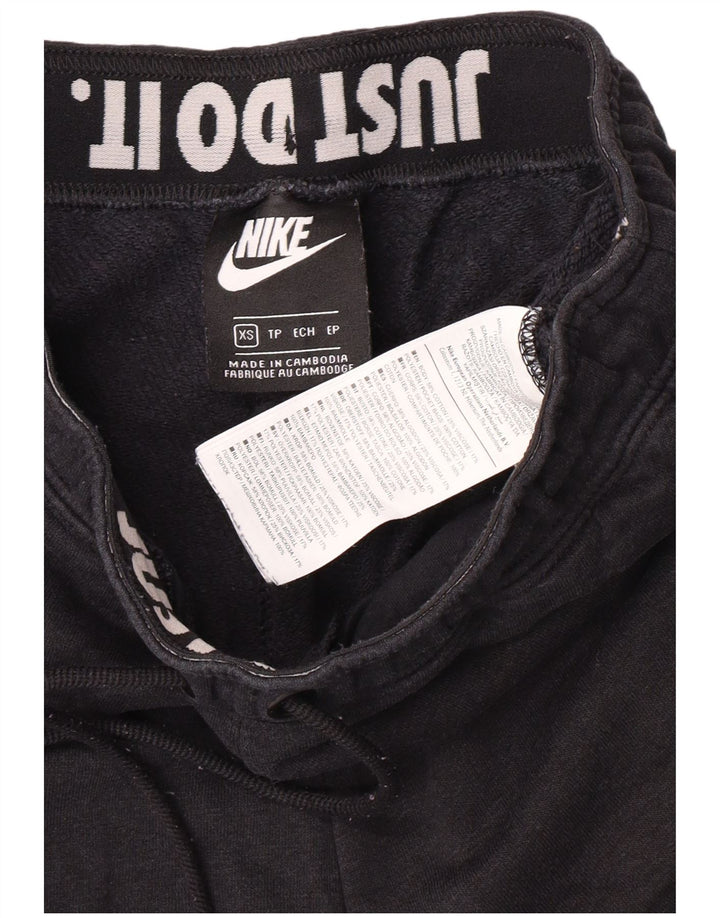 Pantaloni de trening Nike pentru femei Grafic Joggeri UK 6 XS Sport bumbac negru