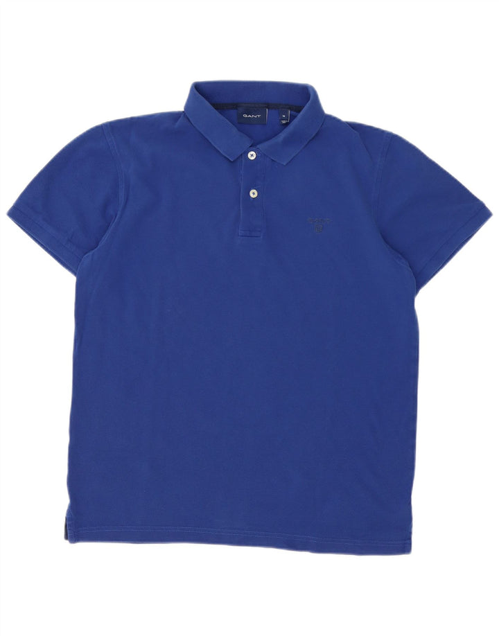 Tricou polo Gant pentru bărbați, albastru mediu