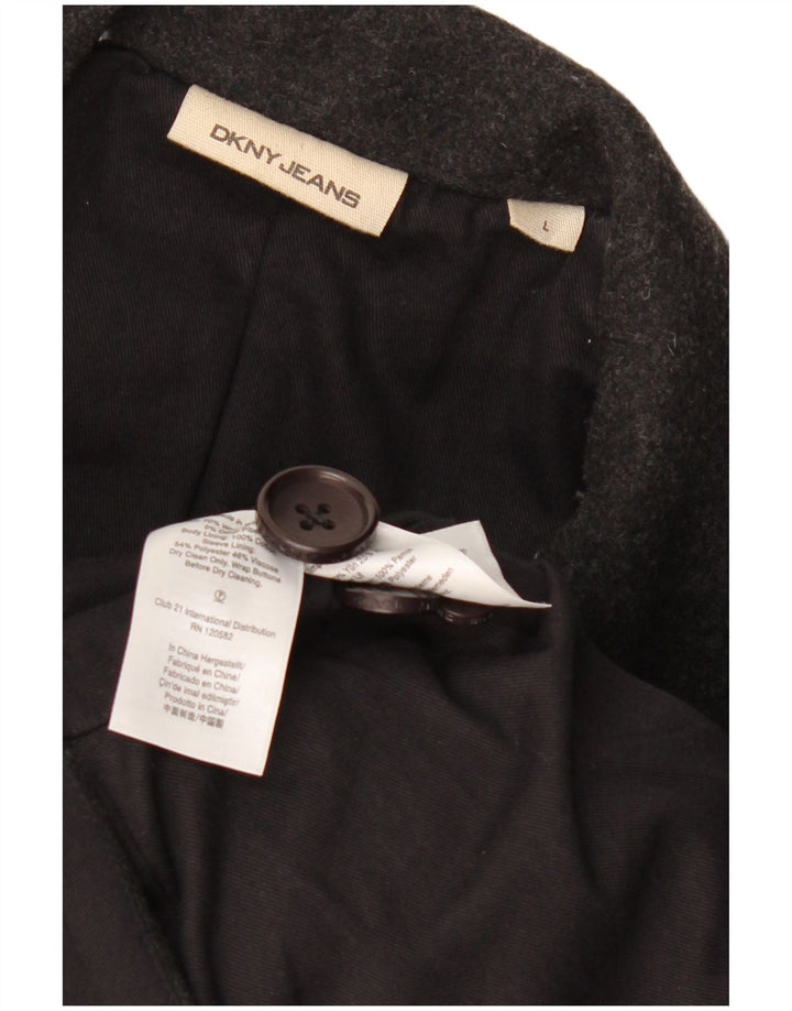 Palton pentru bărbați DKNY UK 40 Lână mare, gri