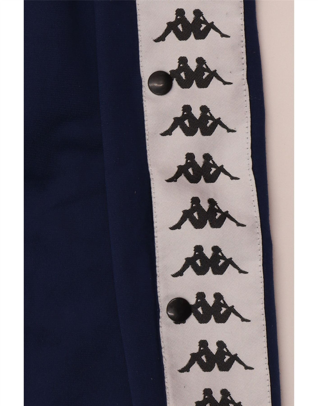 Pantaloni de trening grafic pentru bărbați KAPPA 2XL, poliester color-bloc, albastru bleumarin