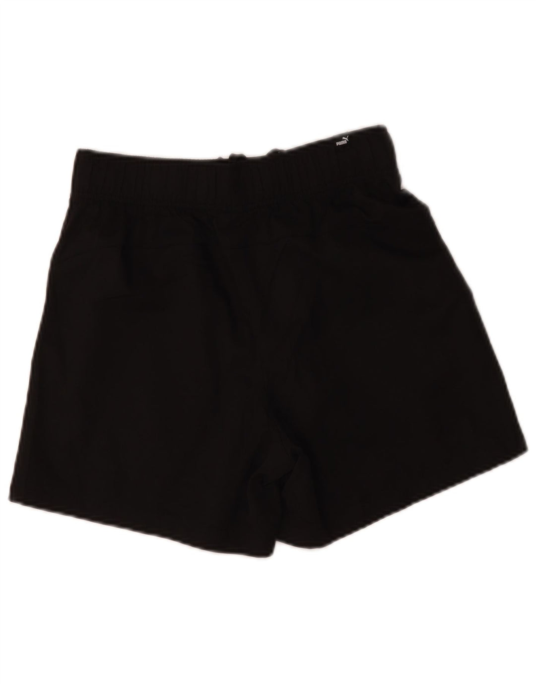 Pantaloni scurti sport grafic Puma pentru bărbați, poliester negru mic