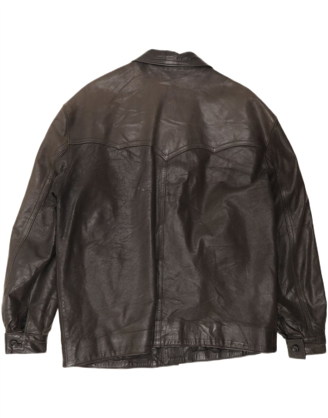 PACIFIC AIR FORCES Mens Leather Jacket UK 38 Medium Brown Leather Vintage Pacific Air Forces and Second-Hand Pacific Air Forces from Messina Hembry 