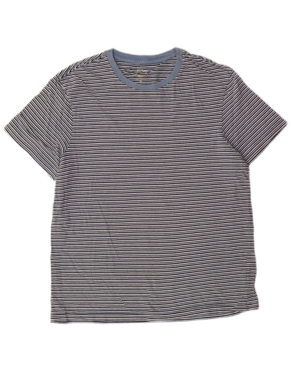 Tricou pentru femei J. CREW Top UK 14 Medium Blue Striped