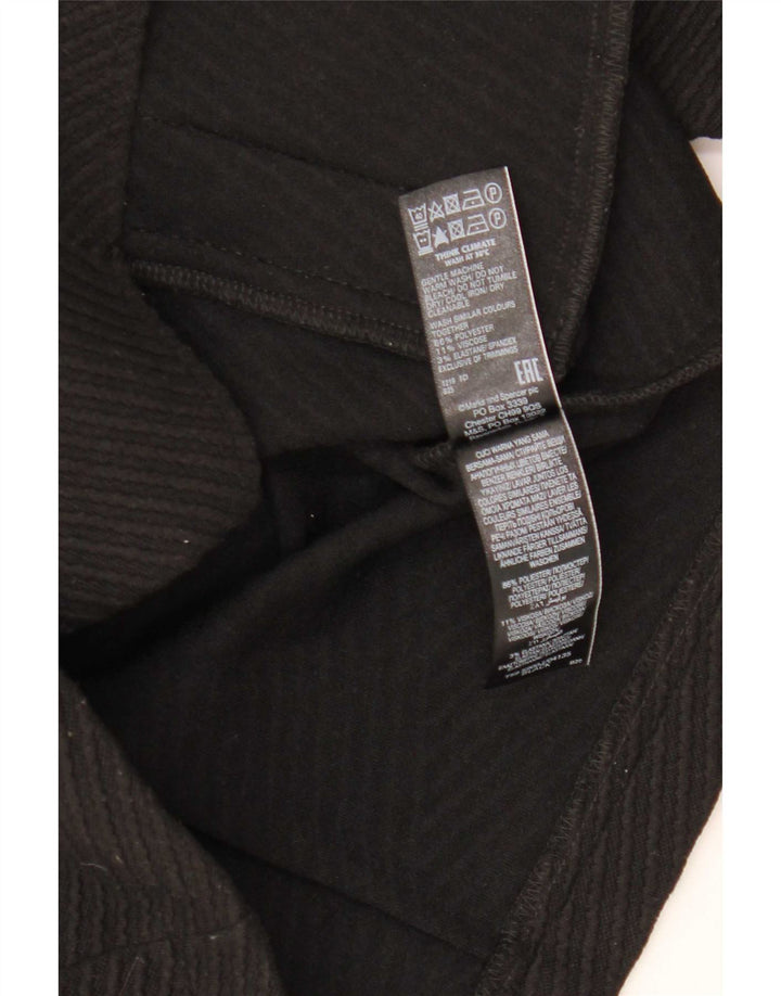Jachetă pentru femei Marks & Spencer Crop Full Zip Blazer UK 14 Medium Black