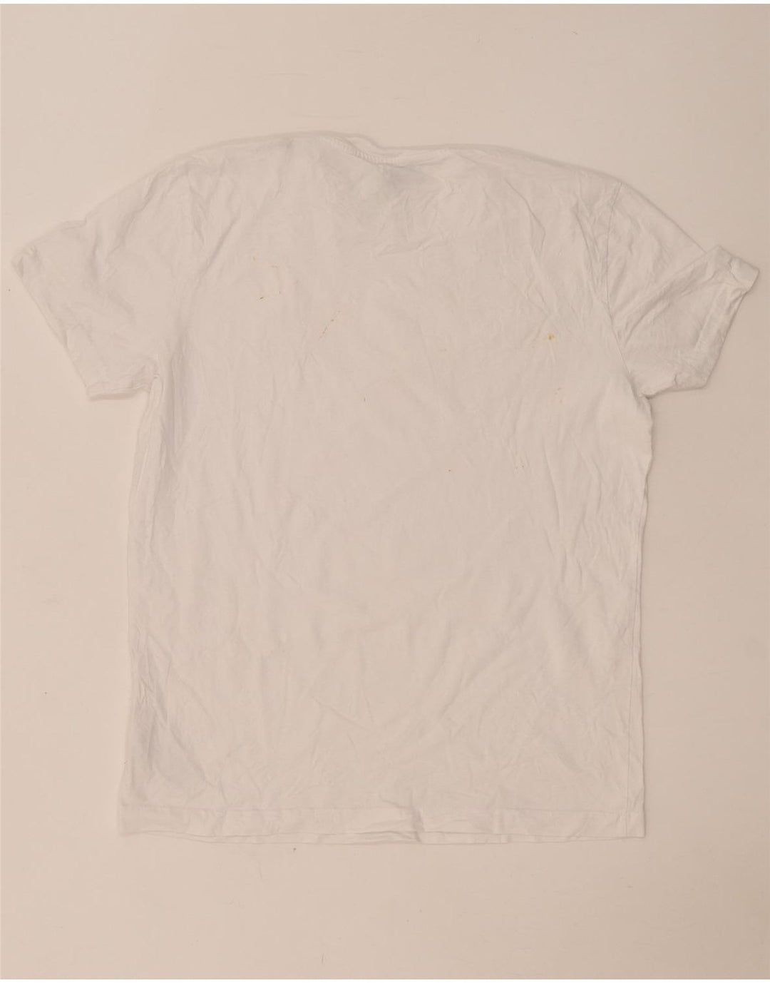 Tricou Diesel pentru bărbați Top mare din bumbac alb