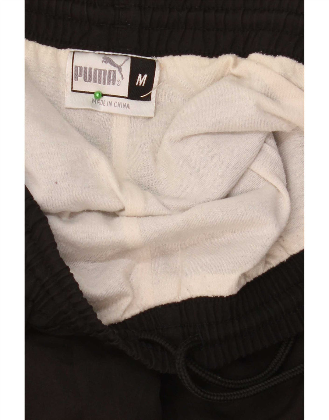 Pantaloni de trening Puma Graphic pentru bărbați, poliester mediu negru