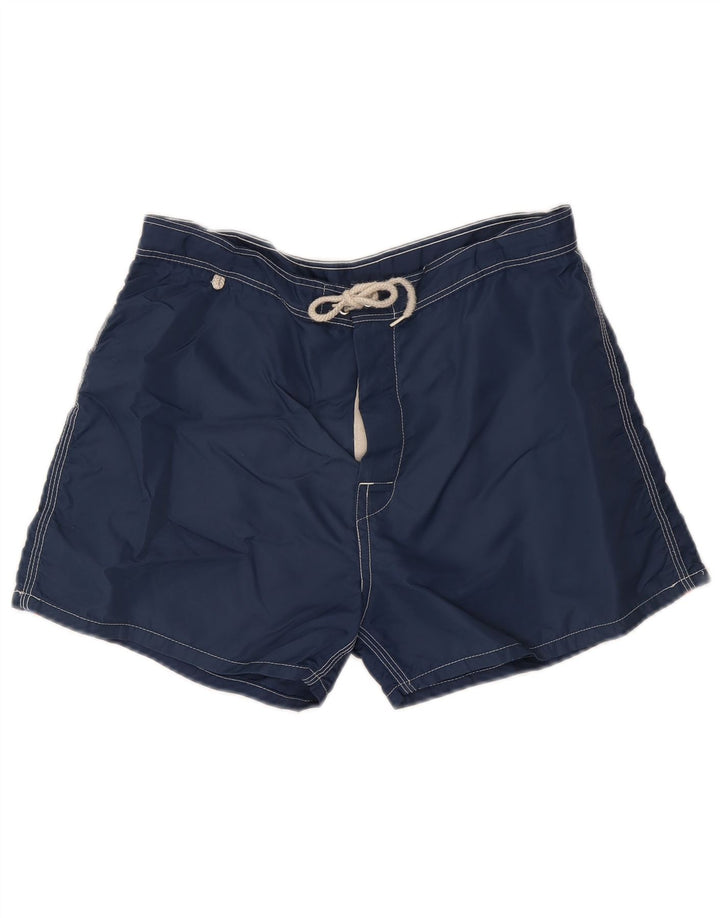 Pantaloni scurți de înot Sundek pentru bărbați, medii bleumarin