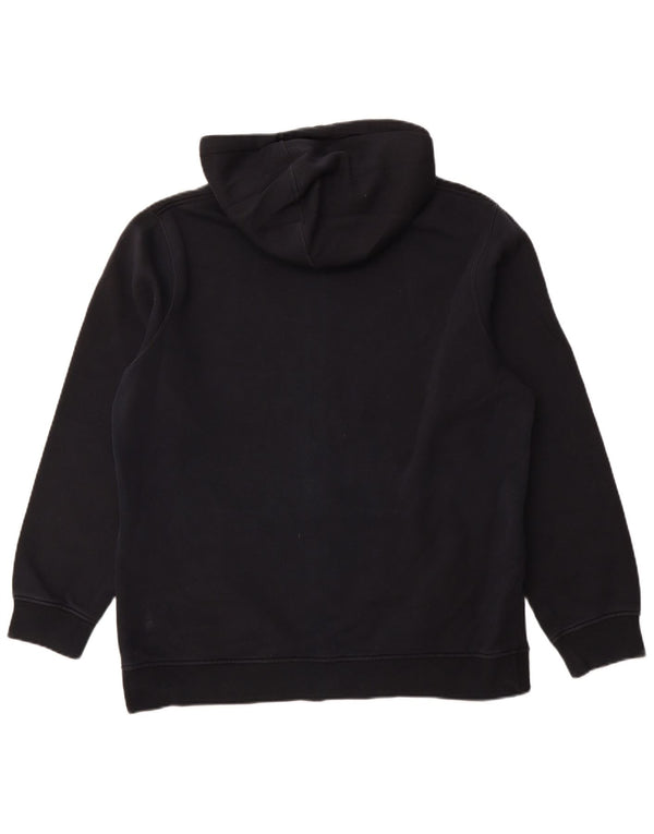 Pulover NIKE pentru femei cu fermoar, UK 18 XL, bumbac negru