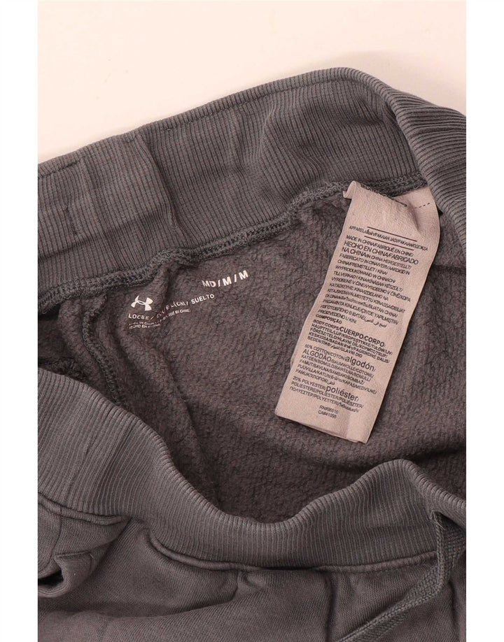 Pantaloni scurți sport Under Armour pentru bărbați, bumbac gri mediu