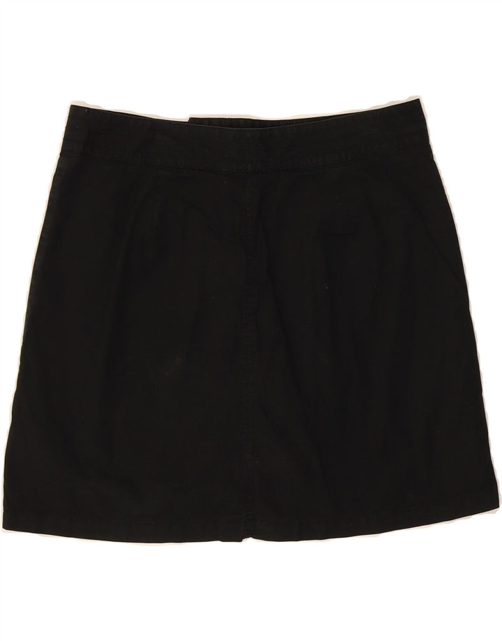 DOCKERS Womens Mini Skirt US 4 Small W30  Black Cotton Vintage Dockers and Second-Hand Dockers from Messina Hembry 