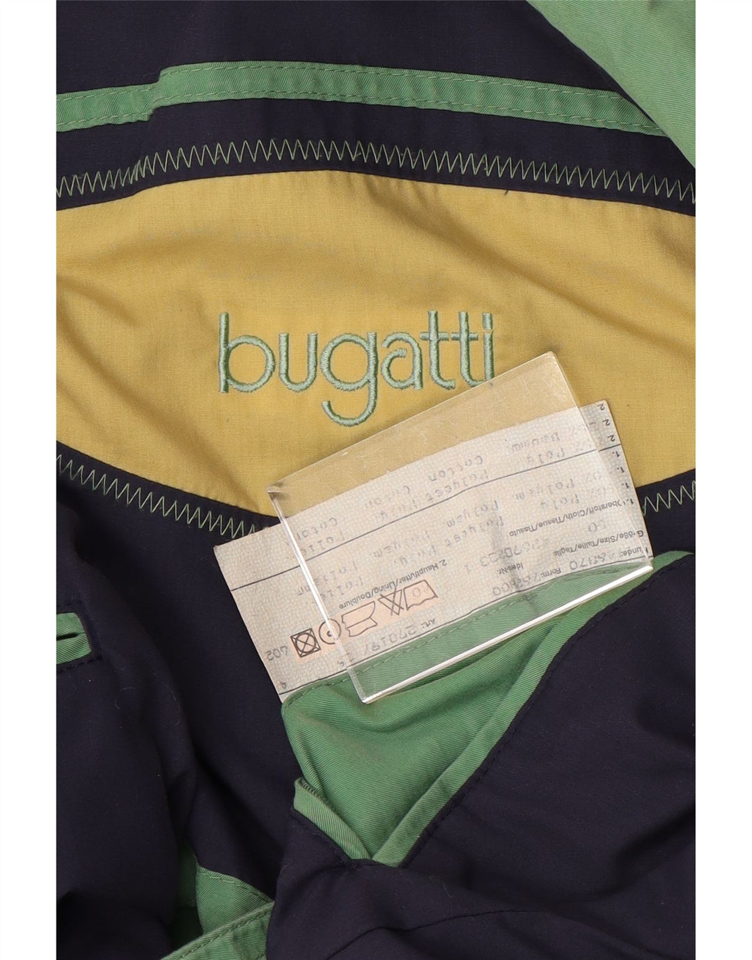Bomber BUGATTI pentru bărbați IT 50 Poliester verde mare