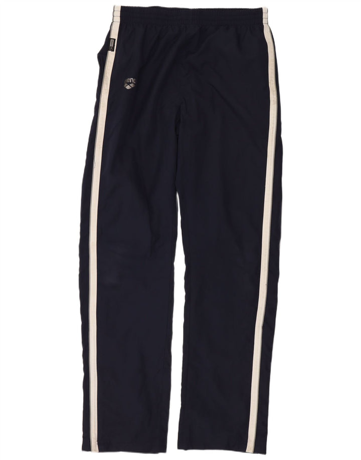 Pantaloni de trening pentru bărbați Arena, medii, albastru, poliester color bloc