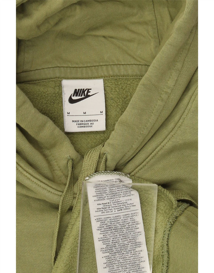 Pulover Nike Grafic pentru bărbați, bumbac verde mediu