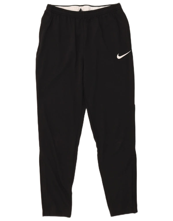 Pantaloni de trening Nike Dri Fit pentru bărbați, negru mediu, poliester color bloc