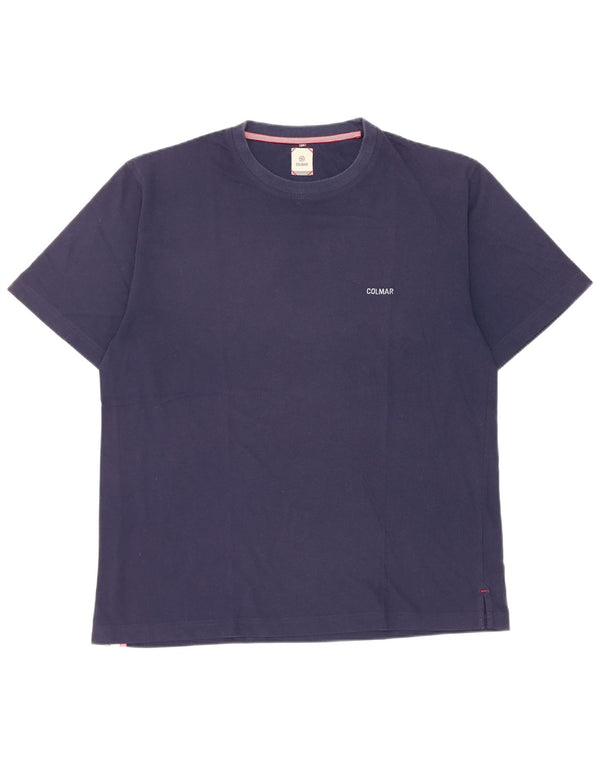 Tricou pentru bărbați Colmar Top XL Bumbac bleumarin
