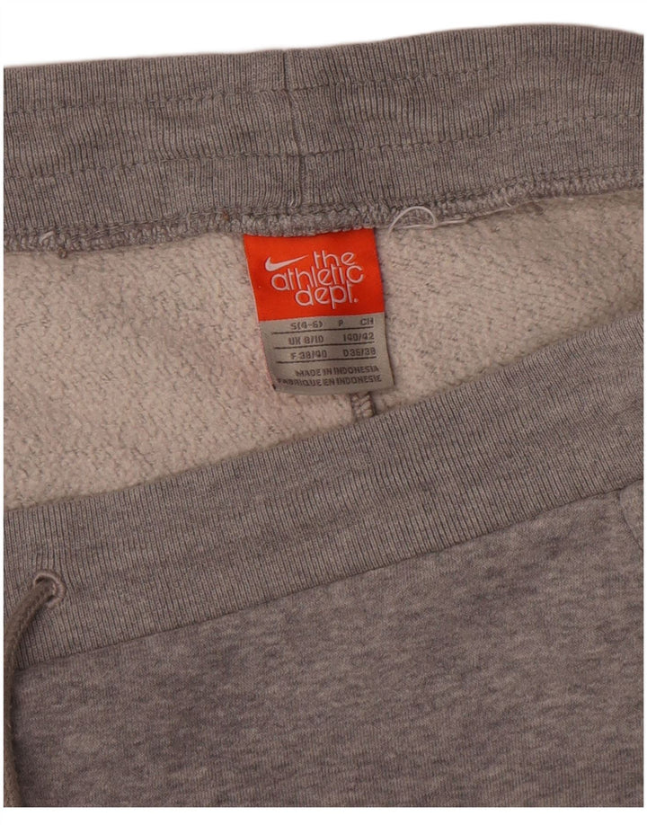 Pantaloni de trening Nike pentru femei Marea Britanie 8/10, gri mici, pete