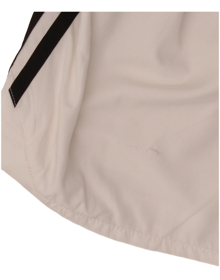 Pantaloni scurți sport adidas Climalite Bermuda XL, alb, poliester