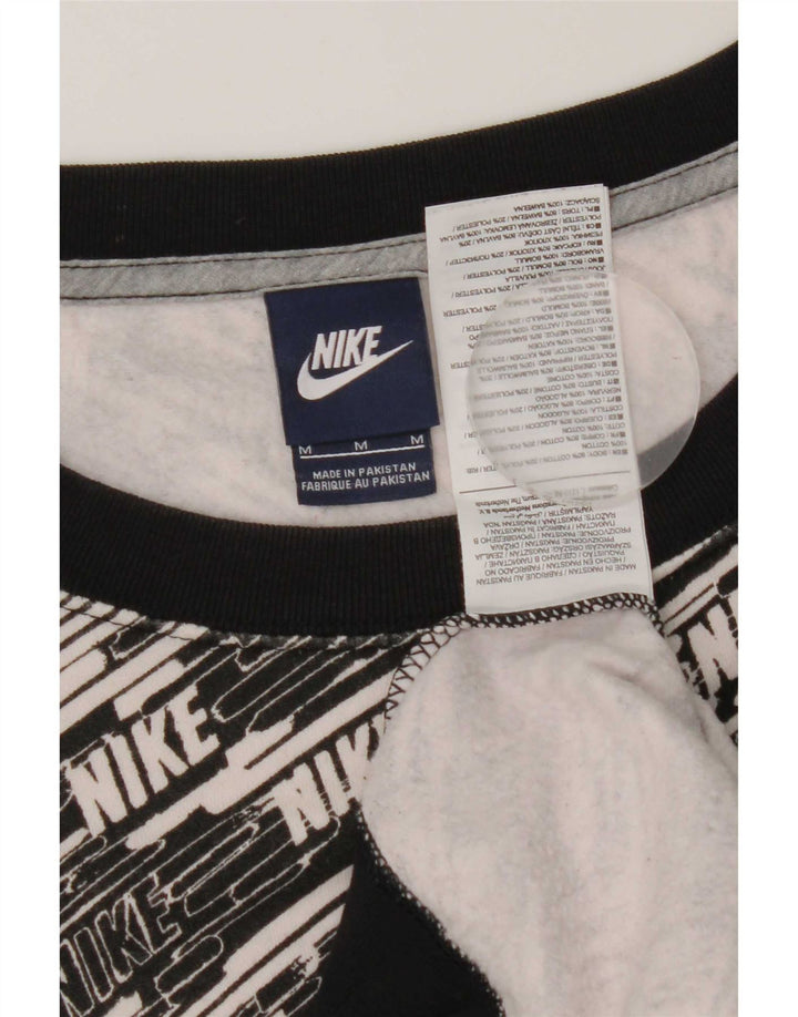 Pulover Nike pentru damă cu grafică, UK 14, bumbac mediu negru