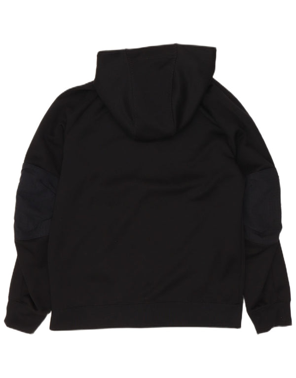 Pulover Nike pentru băieți, cu fermoar, 10-11 ani, poliester negru mediu