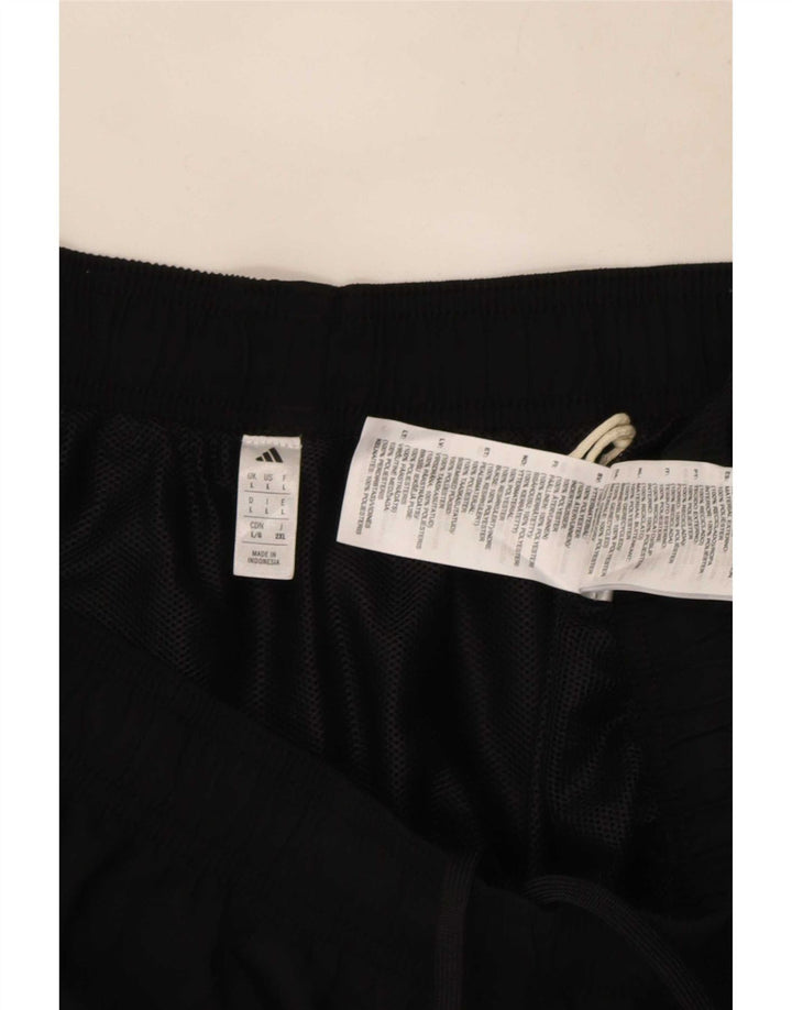 Pantaloni scurți sport pentru bărbați Adidas, mari, negru, poliester