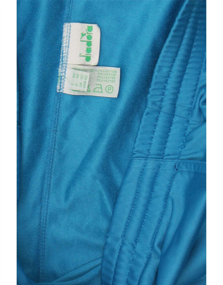 Pantaloni de trening Diadora pentru bărbați 2XL, poliester albastru