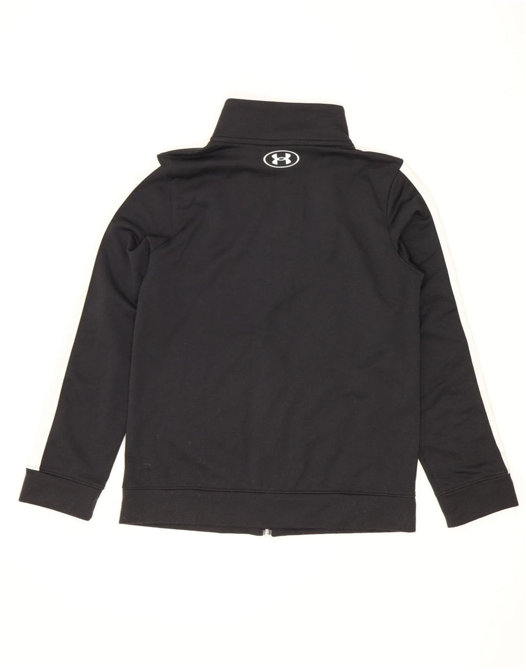 Jachetă de trening Under Armour pentru băieți 9-10 ani, mediu negru, color block