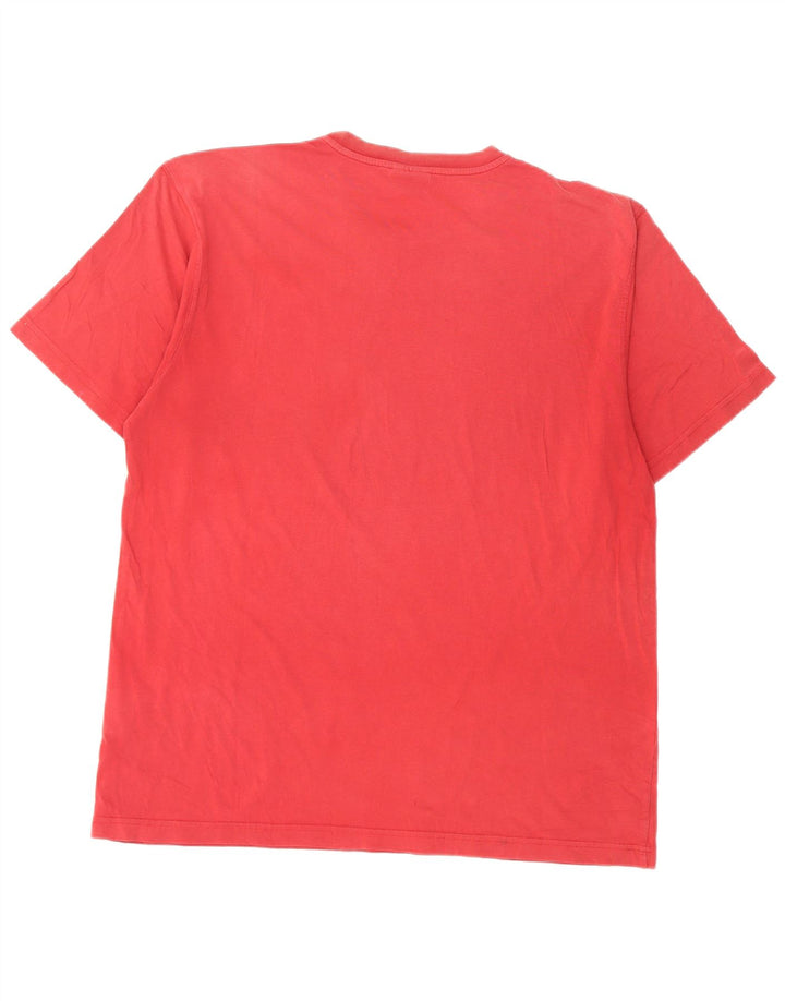 Tricou grafic Champion pentru femei Top 2XL bumbac roșu