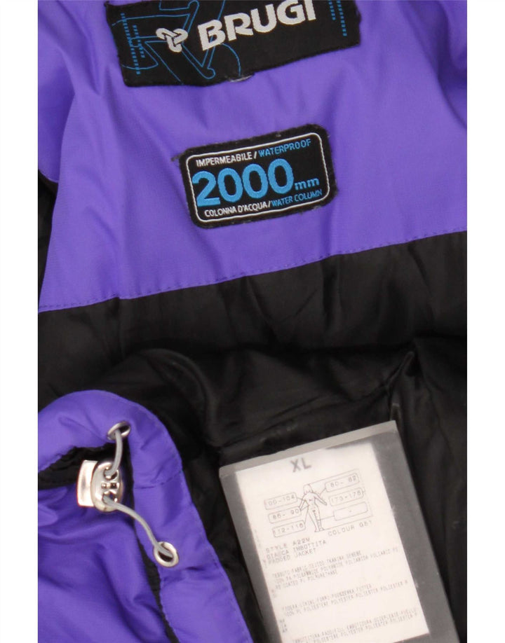 Jachetă căptușită Brugi pentru femei UK 18 XL Violet din poliamidă color bloc