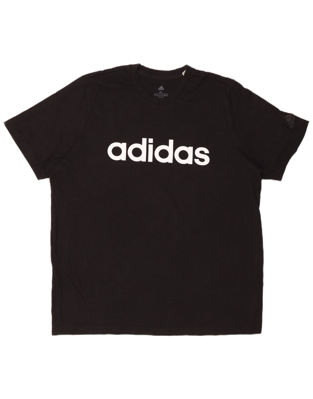 Tricou grafic ADIDAS pentru bărbați Top XL bumbac negru