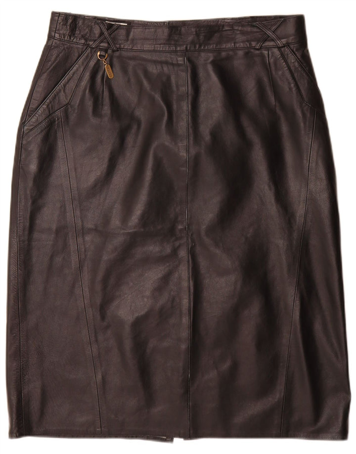 Fusta de piele Norma pentru femei EU 44 XL W34 Piele neagră