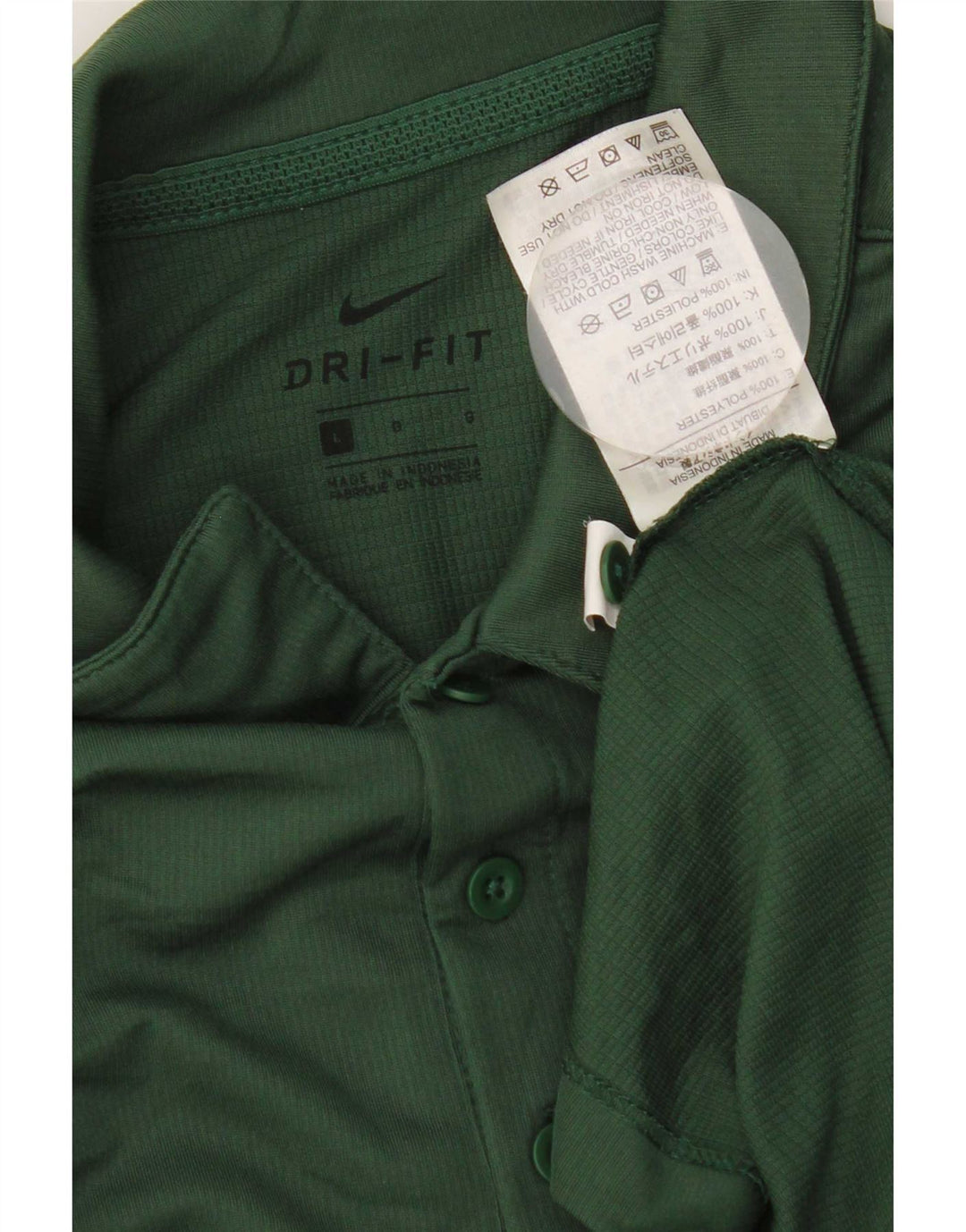 Tricou polo Nike pentru bărbați Green Bay Packers, poliester mare