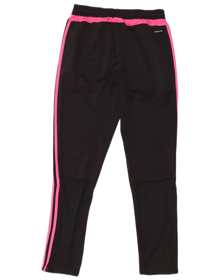 Pantaloni de trening Climacool ADIDAS pentru fete 13-14 ani poliester negru