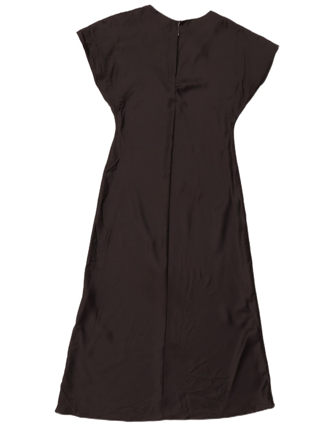 Rochie Maxi pentru Damă Zara UK 12 Medium Negru Poliester