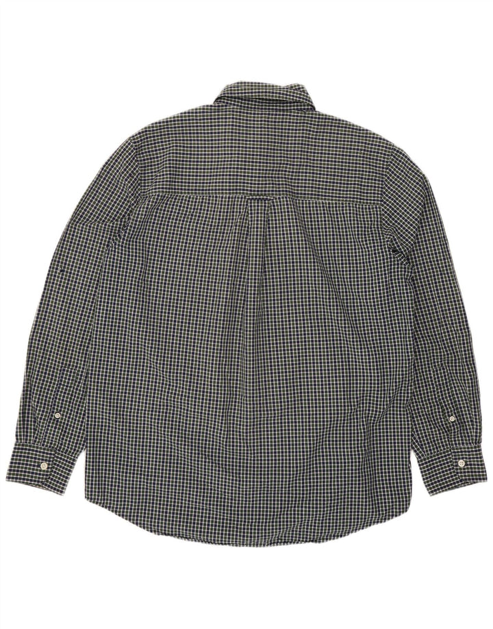 Cămașă pentru bărbați Chaps Classic Fit, bumbac verde mediu Gingham
