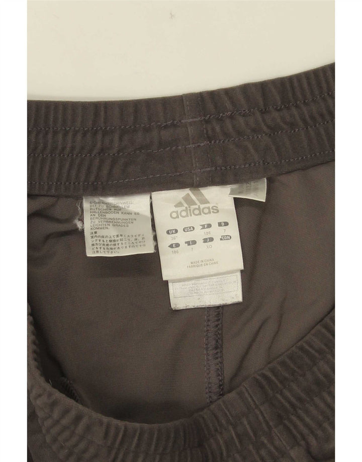 Pantaloni de trening Adidas pentru bărbați din velur Pantaloni de jogging mari, gri, poliester