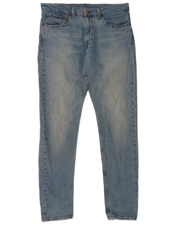 Levi's 512 Lo-Ball Slim Tapered Jeans W34 L33 Blue Bumbac