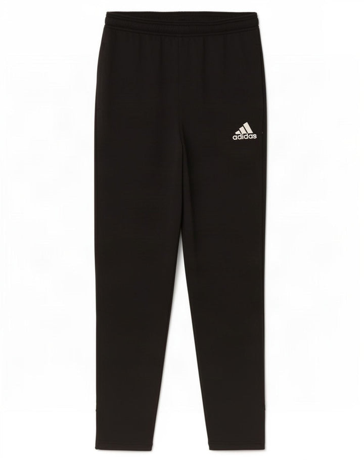 Pantaloni de trening Adidas băieți 13-14 ani poliester negru
