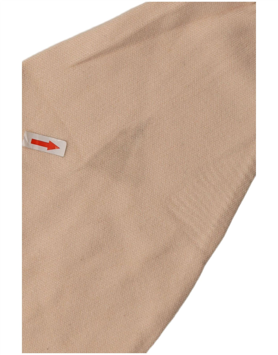 Pulover pentru femei ZARA, supradimensionat, cu fermoar și gât, UK 14, Bej mediu