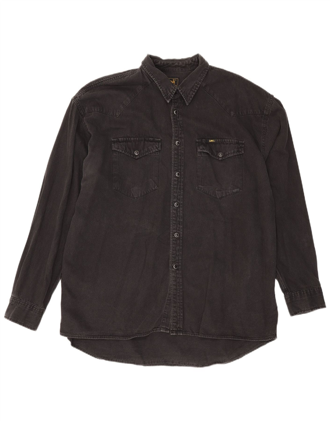 Cămașă Lee Riders Denim XL, bumbac negru