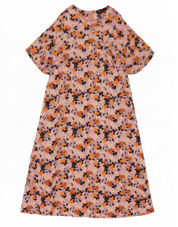 Rochie Maxi pentru femei Marks & Spencer UK 18 XL Multicolor Floral Viscose