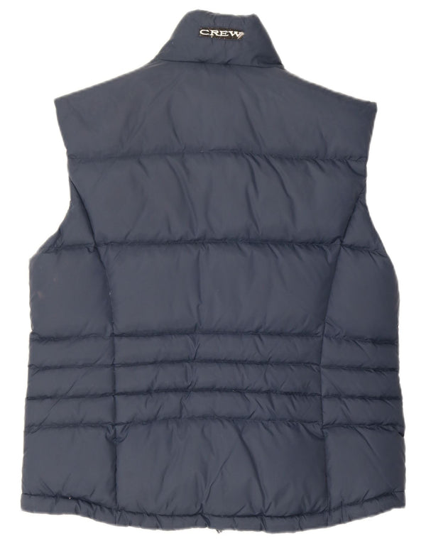 Crew Clothing Gilet căptușit pentru femei UK 12 Medium Navy Blue Marine