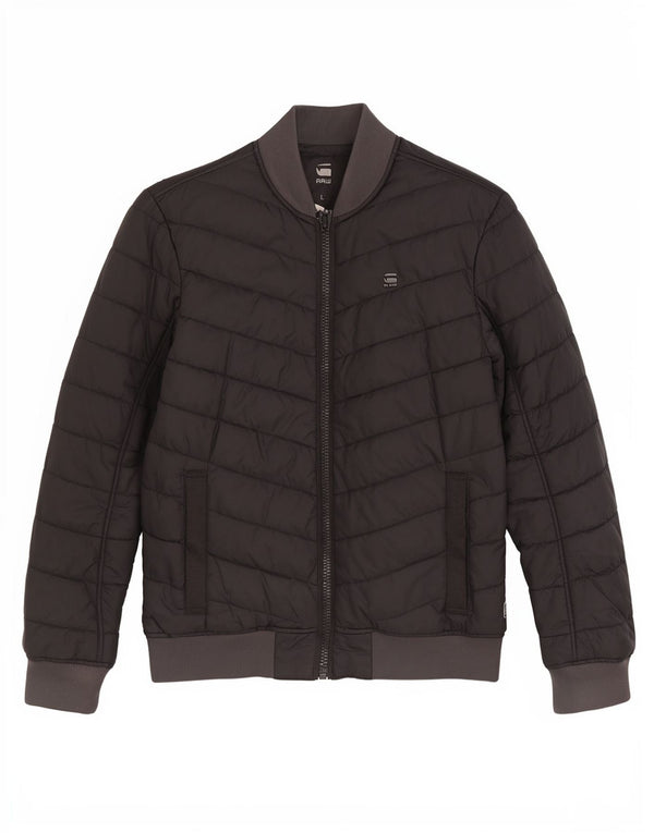 G-Star Mens Padded Jacket UK 40 Large Black Polyamide