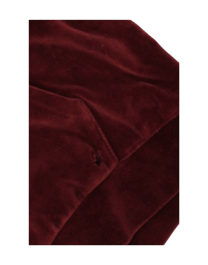 PUMA Womens Oversized Hoodie Jumper UK 12 Medium Maroon