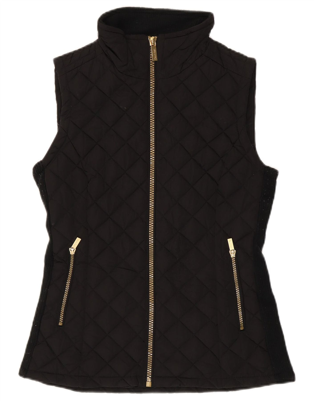 Gilet matlasat pentru femei CALVIN KLEIN UK 6 XS poliester negru