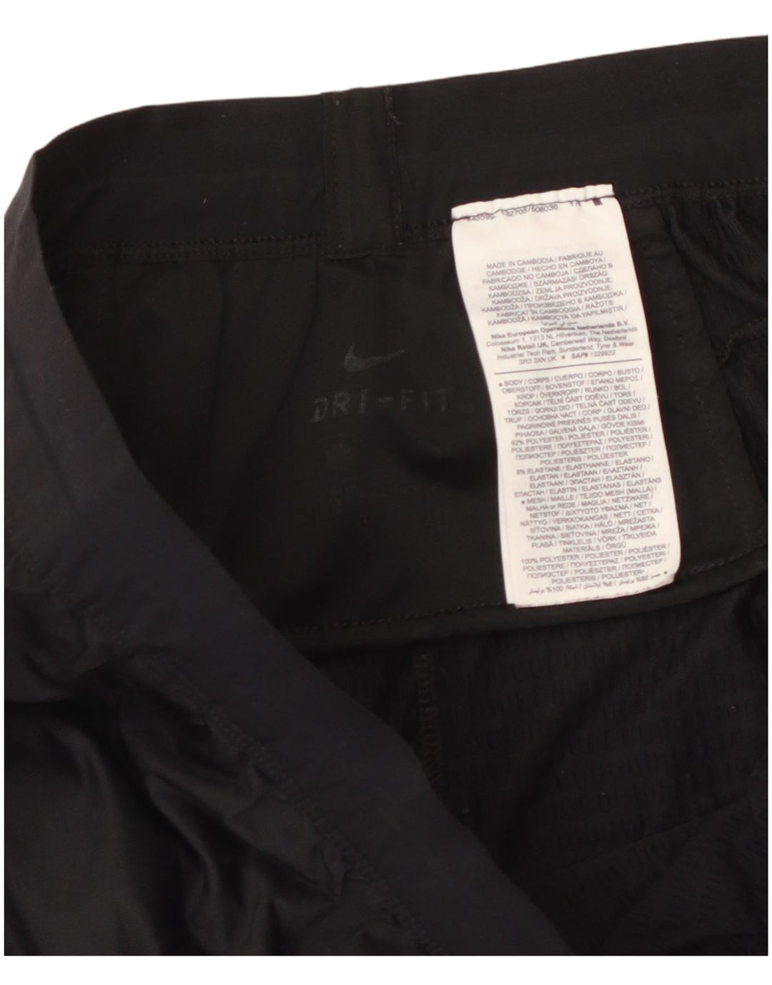 Pantaloni de trening NIKE Dri Fit pentru bărbați, mari, negru, poliester