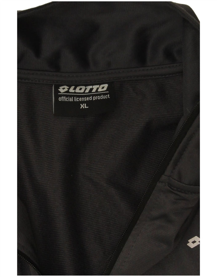 Jachetă de trening pentru bărbați Lotto XL poliester gri