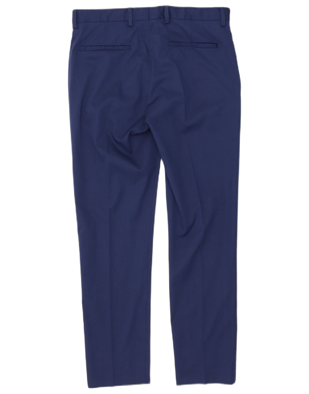 Pantaloni chino slim pentru bărbați Zara EU 42 Large W32 L30 Poliester albastru