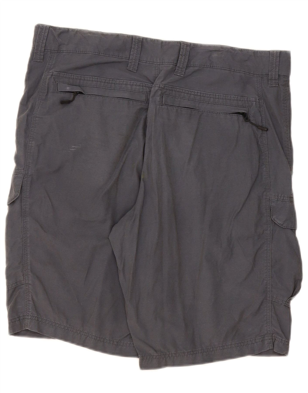 MARKS & SPENCER Pantaloni scurți cargo pentru bărbați W34 mari, bumbac bleumarin